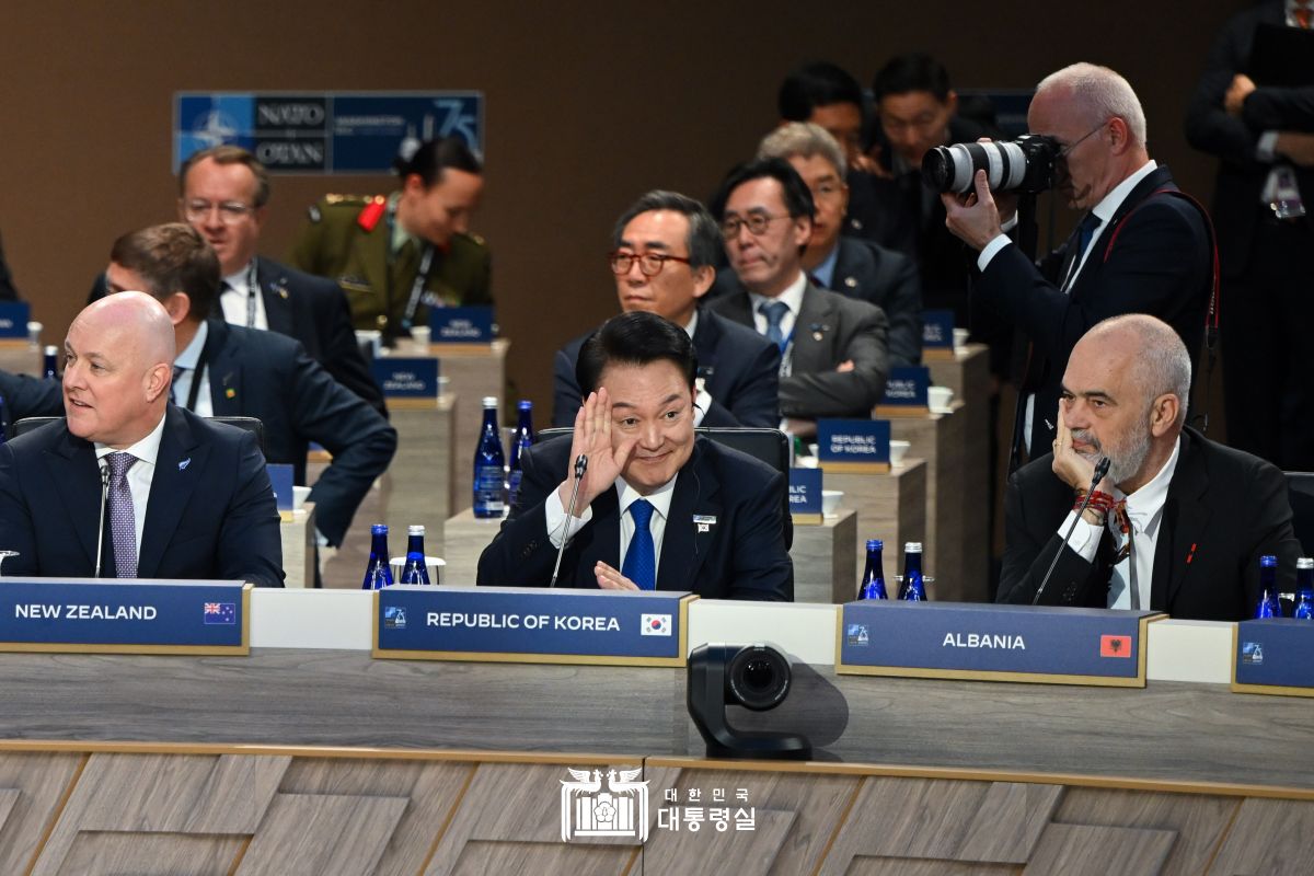 윤석열 대통령, NATO 동맹국·파트너국 정상회의 발언문